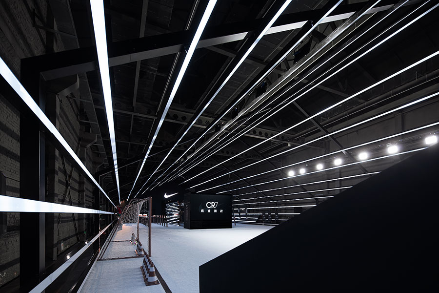 2018耐克室內(nèi)展臺設計方案